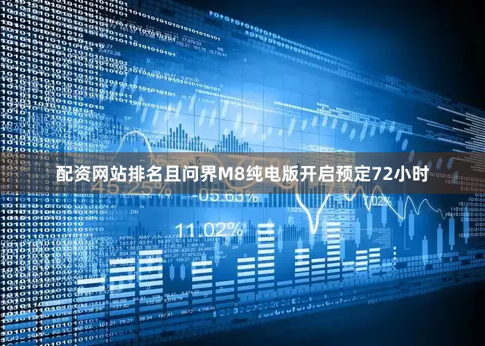 配资网站排名且问界M8纯电版开启预定72小时